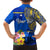 Personalised Nauru Independence Day Kid Hawaiian Shirt Nauruan Tribal Flag Style LT03 - Polynesian Pride
