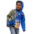 Personalised Nauru Independence Day Kid Hoodie Nauruan Tribal Flag Style LT03 - Polynesian Pride