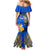 Personalised Nauru Independence Day Mermaid Dress Nauruan Tribal Flag Style LT03 - Polynesian Pride