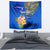 Personalised Nauru Independence Day Tapestry Nauruan Tribal Flag Style LT03 - Polynesian Pride