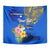 Personalised Nauru Independence Day Tapestry Nauruan Tribal Flag Style LT03 - Polynesian Pride