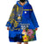 Personalised Nauru Independence Day Wearable Blanket Hoodie Nauruan Tribal Flag Style LT03 - Polynesian Pride