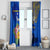 Personalised Nauru Independence Day Window Curtain Nauruan Tribal Flag Style LT03 - Polynesian Pride