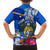 Personalised Nauru Coat of Arms Family Matching Summer Maxi Dress and Hawaiian Shirt Tropical Flower Polynesian Pattern LT03 - Polynesian Pride