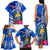 Personalised Nauru Coat of Arms Family Matching Tank Maxi Dress and Hawaiian Shirt Tropical Flower Polynesian Pattern LT03 - Polynesian Pride