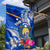 Personalised Nauru Coat of Arms Garden Flag Tropical Flower Polynesian Pattern LT03 - Polynesian Pride