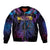 Aotearoa Arts Festival 2025 Bomber Jacket Maori Music Art Dance - Rhythmic Vibes