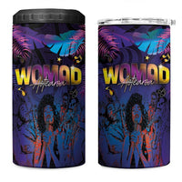 Aotearoa Arts Festival 2025 4 in 1 Can Cooler Tumbler Maori Music Art Dance - Rhythmic Vibes