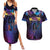 Aotearoa Arts Festival 2025 Couples Matching Summer Maxi Dress and Hawaiian Shirt Maori Music Art Dance - Rhythmic Vibes