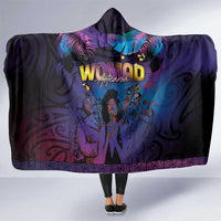 Aotearoa Arts Festival 2025 Hooded Blanket Maori Music Art Dance - Rhythmic Vibes