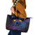 Aotearoa Arts Festival 2025 Leather Tote Bag Maori Music Art Dance - Rhythmic Vibes