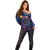 Aotearoa Arts Festival 2025 Off Shoulder Sweater Maori Music Art Dance - Rhythmic Vibes