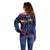 Aotearoa Arts Festival 2025 Off Shoulder Sweater Maori Music Art Dance - Rhythmic Vibes