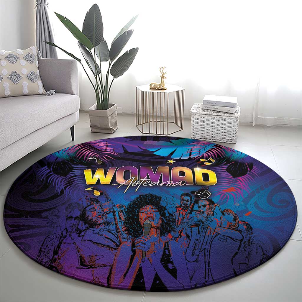 Aotearoa Arts Festival 2025 Round Carpet Maori Music Art Dance - Rhythmic Vibes LT03 - Polynesian Pride