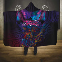 Aotearoa Arts Festival 2025 Hooded Blanket Maori Performing Art and Music - Rhythmic Vibes