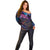 Aotearoa Arts Festival 2025 Off Shoulder Sweater Maori Performing Art and Music - Rhythmic Vibes