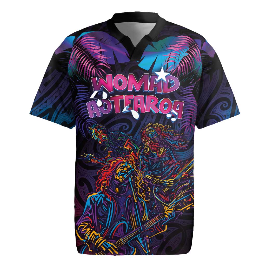 Aotearoa Arts Festival 2025 Rugby Jersey Maori Performing Art and Music - Rhythmic Vibes