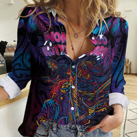 Aotearoa Arts Festival 2025 Women Casual Shirt Maori Performing Art and Music - Rhythmic Vibes