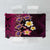 Hawaiian Turtles and Plumeria Tablecloth Polynesian Art Tribal Tattoo Cerise
