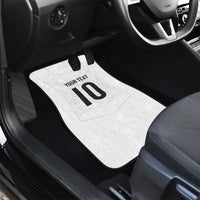 Custom New Zealand Football Car Mats The Whites-Sporty T90 Style - Polynesian Pride