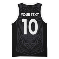 Custom Aotearoa Rugby Basketball Jersey The Blacks-Sporty T90 Style - Polynesian Pride