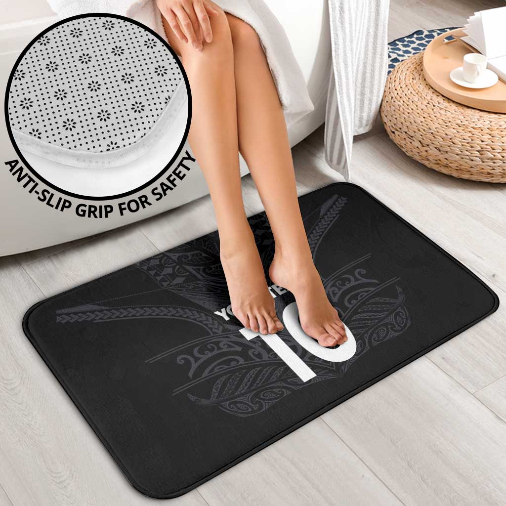 Custom Aotearoa Rugby Bathroom Set The Blacks-Sporty T90 Style - Polynesian Pride