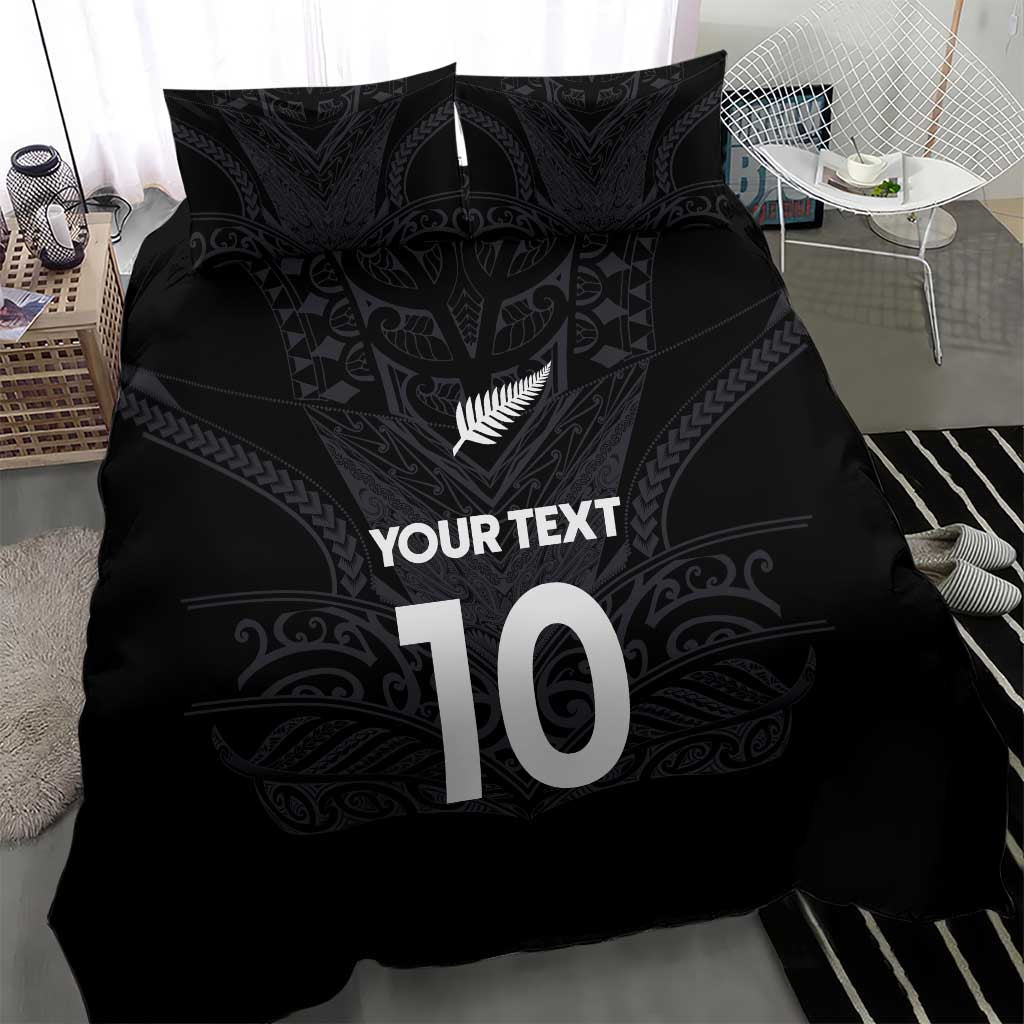 Custom Aotearoa Rugby Bedding Set The Blacks-Sporty T90 Style - Polynesian Pride