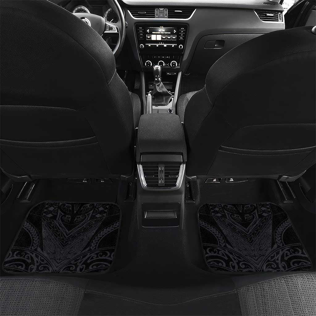 Custom Aotearoa Rugby Car Mats The Blacks-Sporty T90 Style - Polynesian Pride