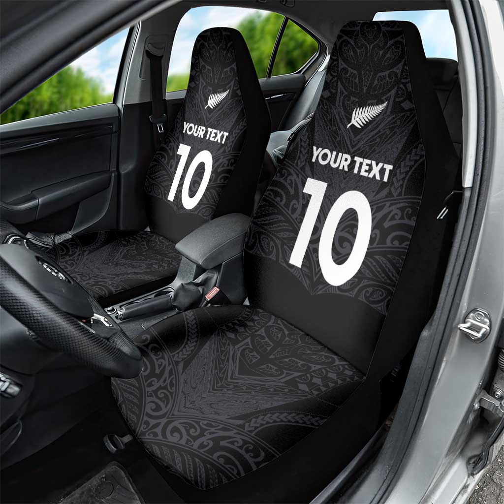 Custom Aotearoa Rugby Car Seat Cover The Blacks-Sporty T90 Style - Polynesian Pride