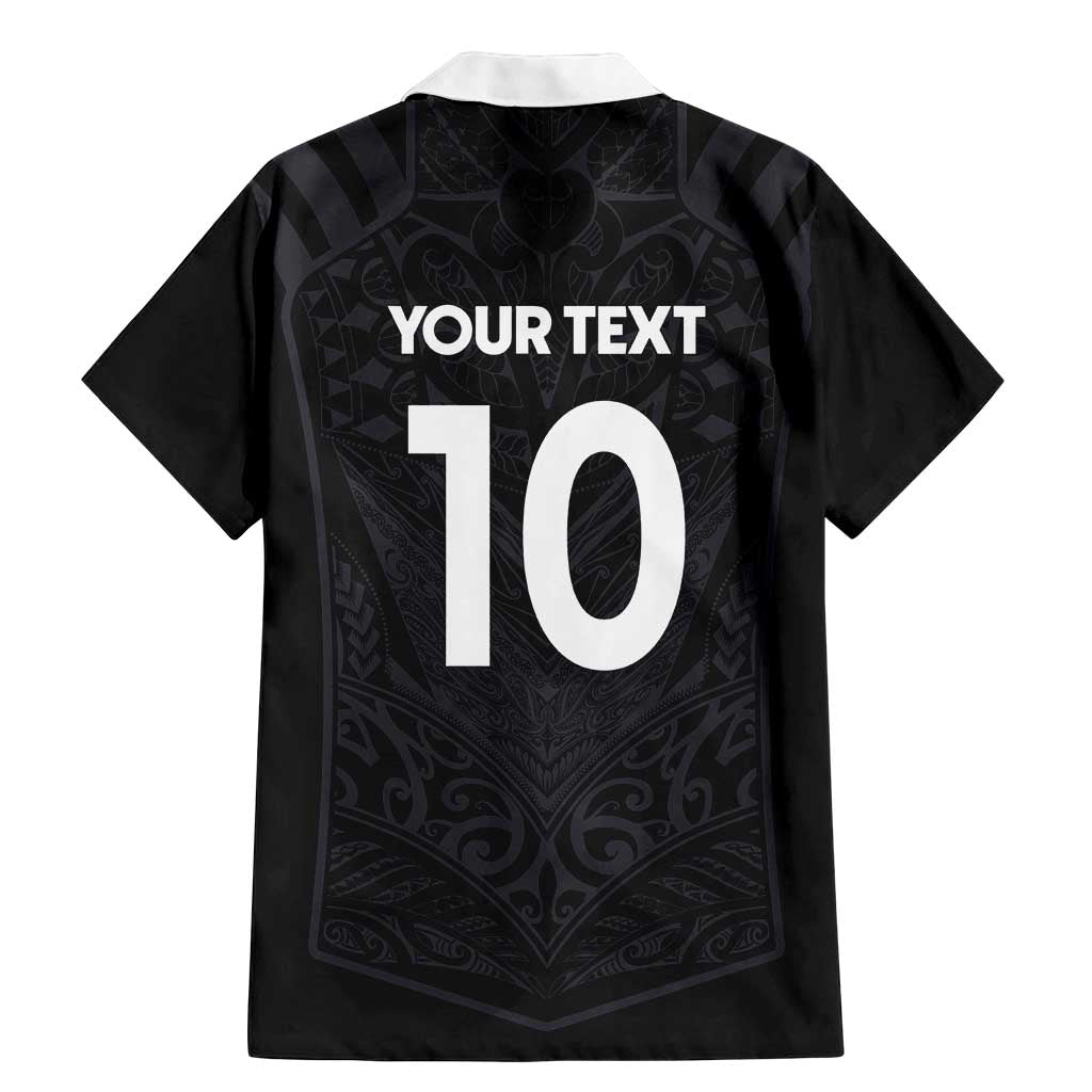 Custom Aotearoa Rugby Family Matching Mermaid Dress and Hawaiian Shirt The Blacks-Sporty T90 Style - Polynesian Pride