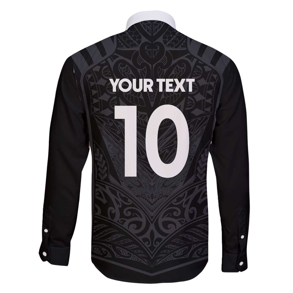 Custom Aotearoa Rugby Family Matching Off The Shoulder Long Sleeve Dress and Hawaiian Shirt The Blacks-Sporty T90 Style - Polynesian Pride