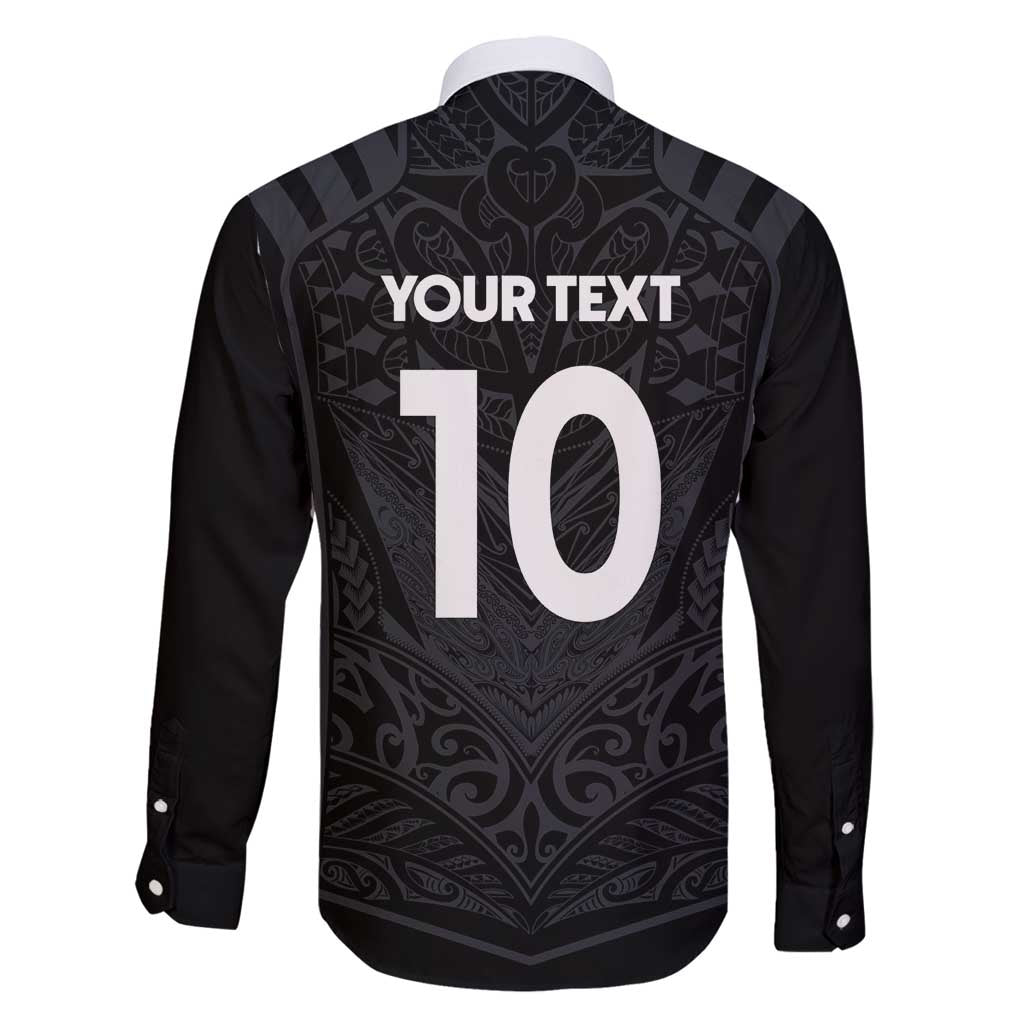 Custom Aotearoa Rugby Family Matching Puletasi and Hawaiian Shirt The Blacks-Sporty T90 Style - Polynesian Pride