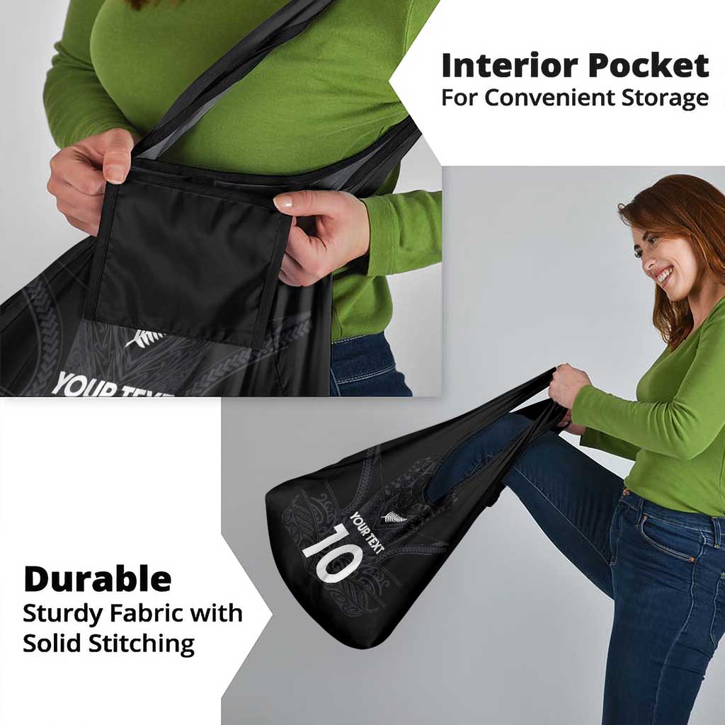 Custom Aotearoa Rugby Grocery Bag The Blacks-Sporty T90 Style - Polynesian Pride