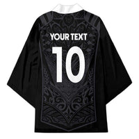 Custom Aotearoa Rugby Kimono The Blacks-Sporty T90 Style - Polynesian Pride