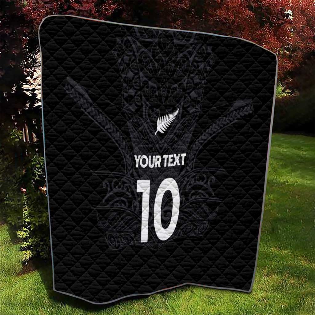 Custom Aotearoa Rugby Quilt The Blacks-Sporty T90 Style - Polynesian Pride