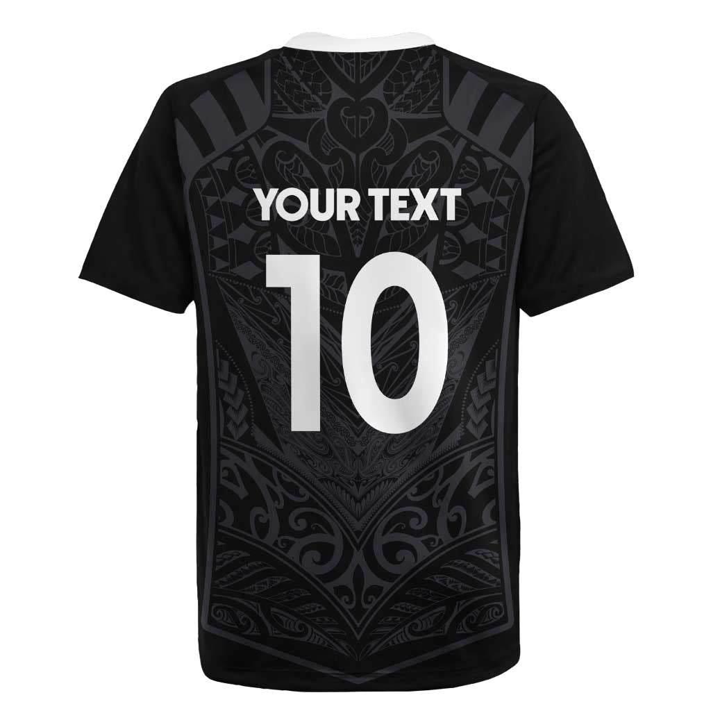 Custom Aotearoa Rugby Rugby Jersey The Blacks-Sporty T90 Style - Polynesian Pride