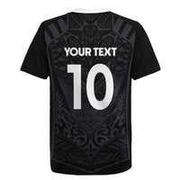 Custom Aotearoa Rugby Rugby Jersey The Blacks-Sporty T90 Style - Polynesian Pride