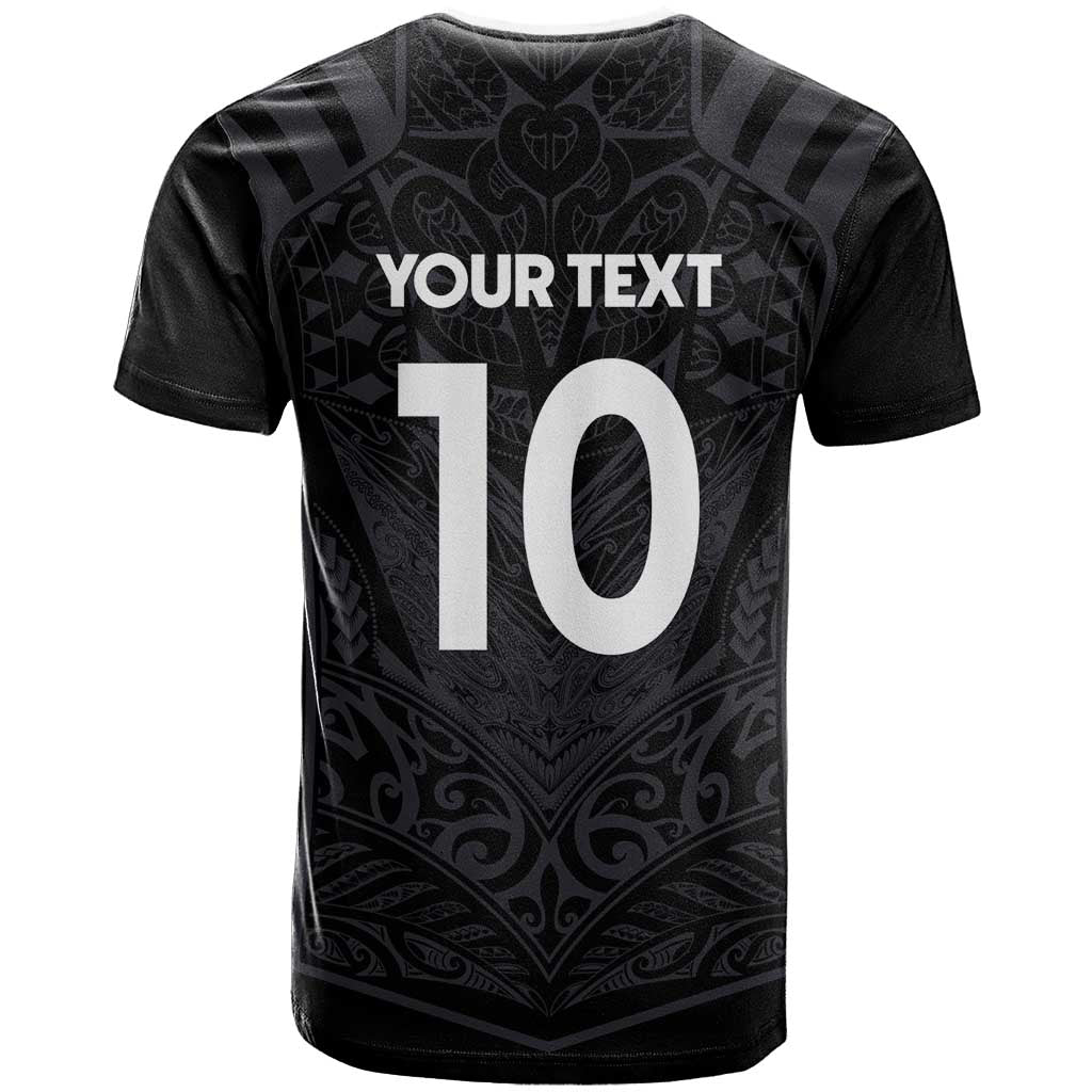 Custom Aotearoa Rugby T Shirt The Blacks-Sporty T90 Style - Polynesian Pride