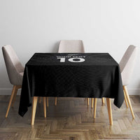 Custom Aotearoa Rugby Tablecloth The Blacks-Sporty T90 Style - Polynesian Pride