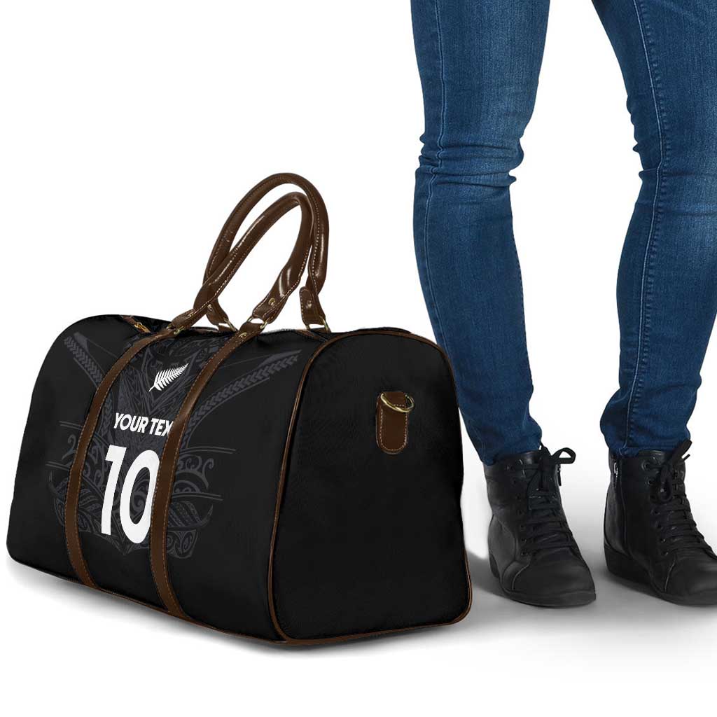 Custom Aotearoa Rugby Travel Bag The Blacks-Sporty T90 Style - Polynesian Pride