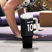 Custom Aotearoa Rugby Tumbler With Handle The Blacks-Sporty T90 Style - Polynesian Pride