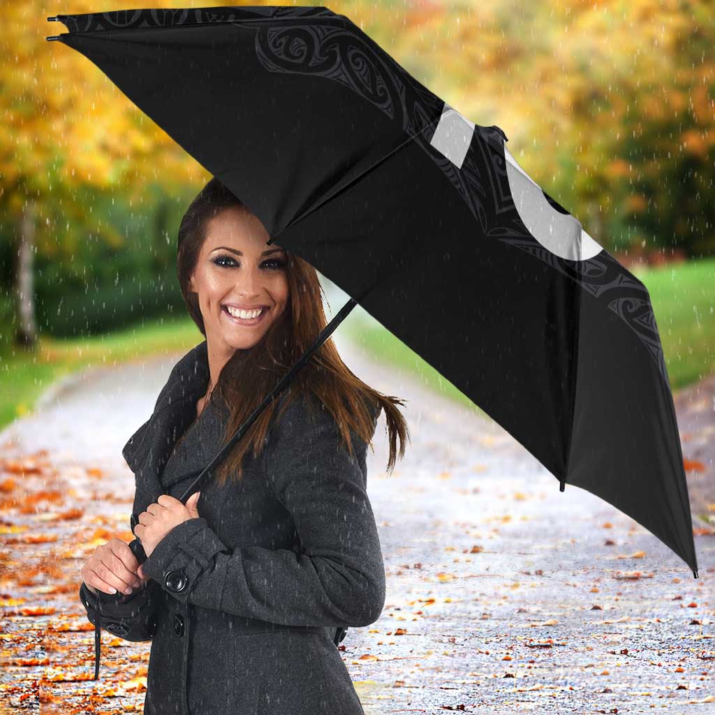Custom Aotearoa Rugby Umbrella The Blacks-Sporty T90 Style - Polynesian Pride