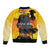 Niue ANZAC Day Bomber Jacket Soldier and Gallipoli Lest We Forget LT03 - Polynesian Pride