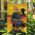 Niue ANZAC Day Garden Flag Soldier and Gallipoli Lest We Forget LT03 Garden Flag Yellow - Polynesian Pride