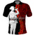 Tonga ANZAC Day Polo Shirt Red Poppies Flower Soldier Lest We Forget LT03 Red - Polynesian Pride