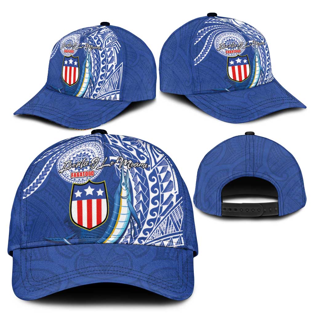 American Samoa Flag Day Classic Cap Fautasi Race Fagatogo-Iseula O Le Moana Sailfish Tribal Style