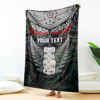 New Zealand Hei Tiki Blanket Maori Green Papua Shell Pattern LT03 - Polynesian Pride