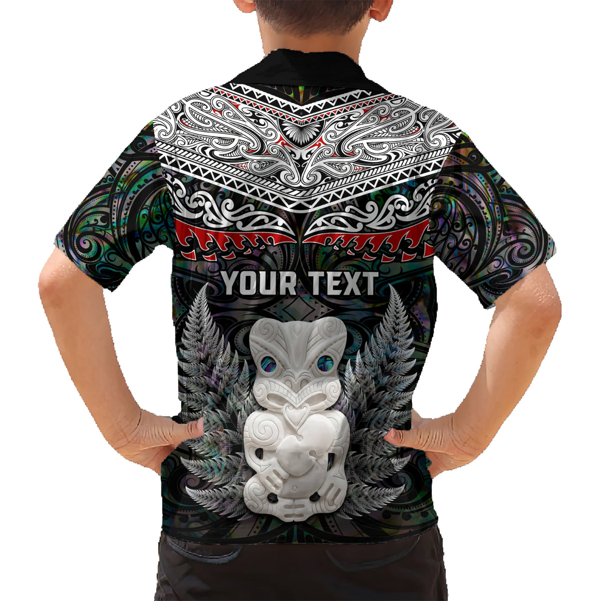 New Zealand Hei Tiki Hawaiian Shirt Maori Green Papua Shell Pattern LT03 - Polynesian Pride