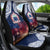 Samoa Indenpendence Day Car Seat Cover Sky Fireworks with Flag Style LT03 - Polynesian Pride