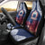 Samoa Indenpendence Day Car Seat Cover Sky Fireworks with Flag Style LT03 - Polynesian Pride